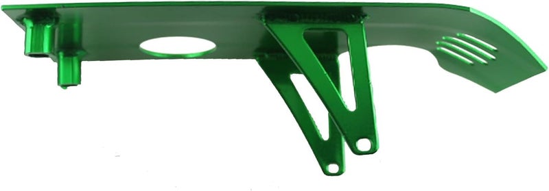 New Olym Aluminum Foot Start Engine Skid Plate for XR50 XR70 Lifan YX SSR110 125 Thumpstar Coolster Apollo Kymco GMX NXD Demonx TaoTaoDB17 50cc 70cc 90cc 110cc 125cc 140cc 150cc Pit Dirt Bike Green - Image 5
